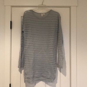 Light blue long sweater